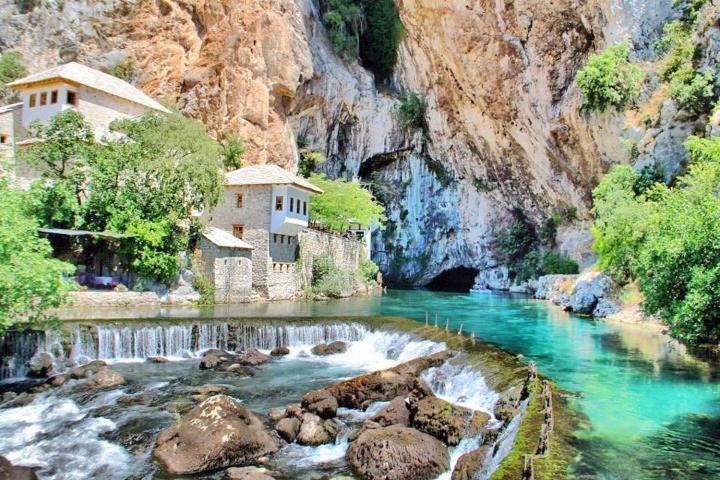 Hotel Ada Blagaj Esterno foto